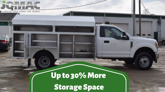 best service truck body for storage space