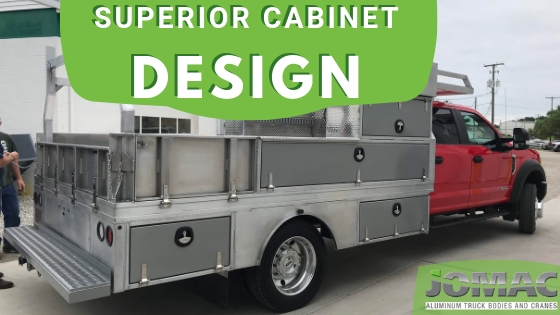 custom truck body cabinet design