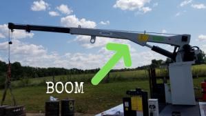 Truck Mounted Crane BOOM