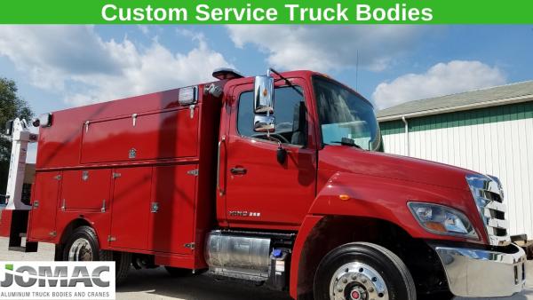 custom utility truck body aluminum