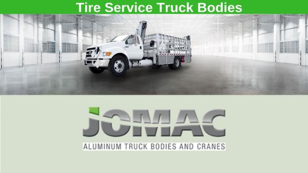 tire service truck body jomac